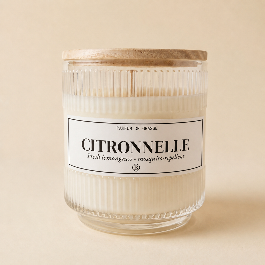 Bougie parfumée Citronnelle - Chic Bottle