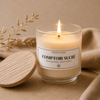 Bougie parfumée Comptoir sucré - lifestyle - Chic Bottle