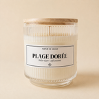 Bougie parfumée Plage Dorée - Chic Bottle