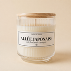 Bougie parfumée allée japonaise - Chic Bottle