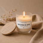 Bougie parfumée boudoir de rose - lifestyle - Chic Bottle
